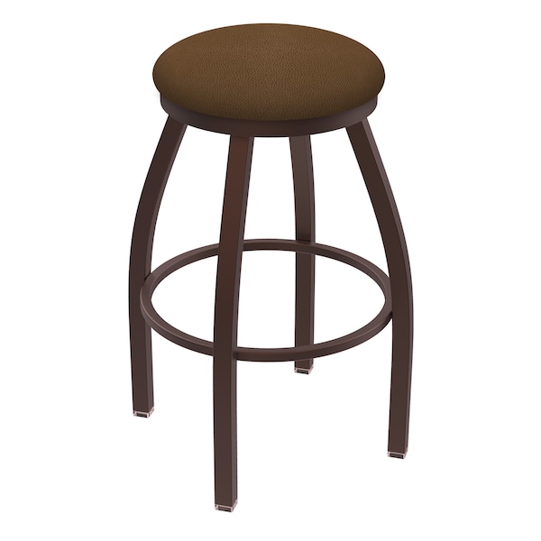 36" Swivel X-Tall Bar Stool, Bronze Finish, Rein Thatch Seat